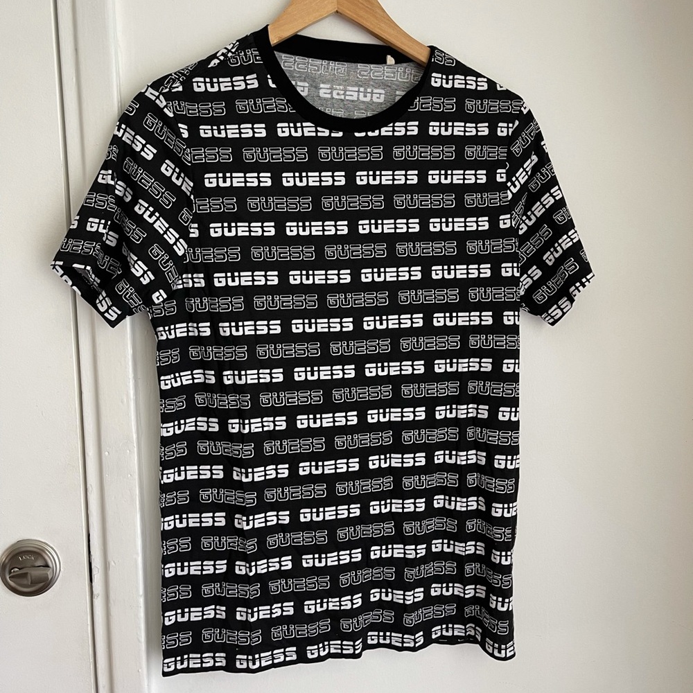 Guess Stan Logo Print Tee